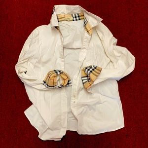 Burberry London white shirt